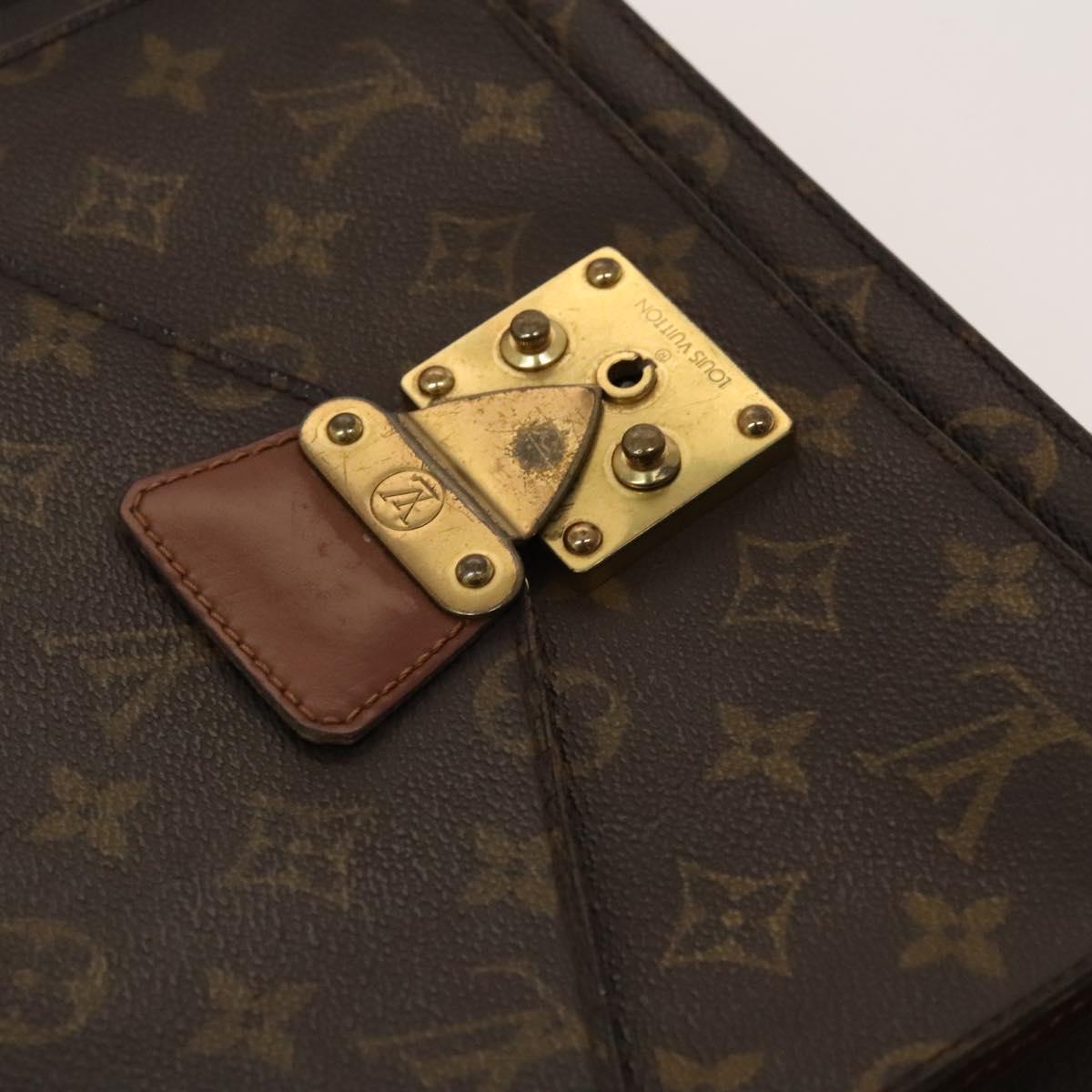 LOUIS VUITTON Monogram Monceau 28 Hand Bag M51185 LV Auth 119972