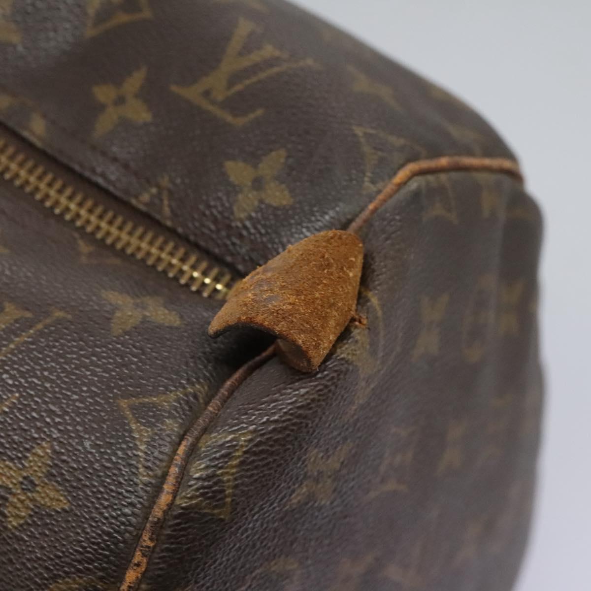 LOUIS VUITTON Monogram Keepall 55 Boston Bag M41424 LV Auth 119973