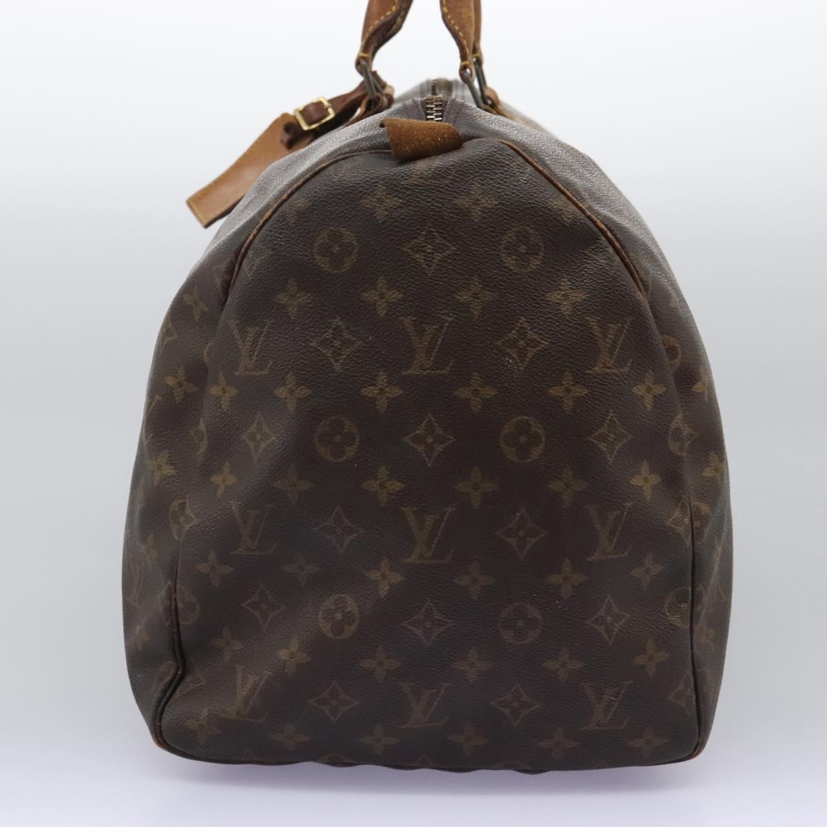 LOUIS VUITTON Monogram Keepall 55 Boston Bag M41424 LV Auth 119973
