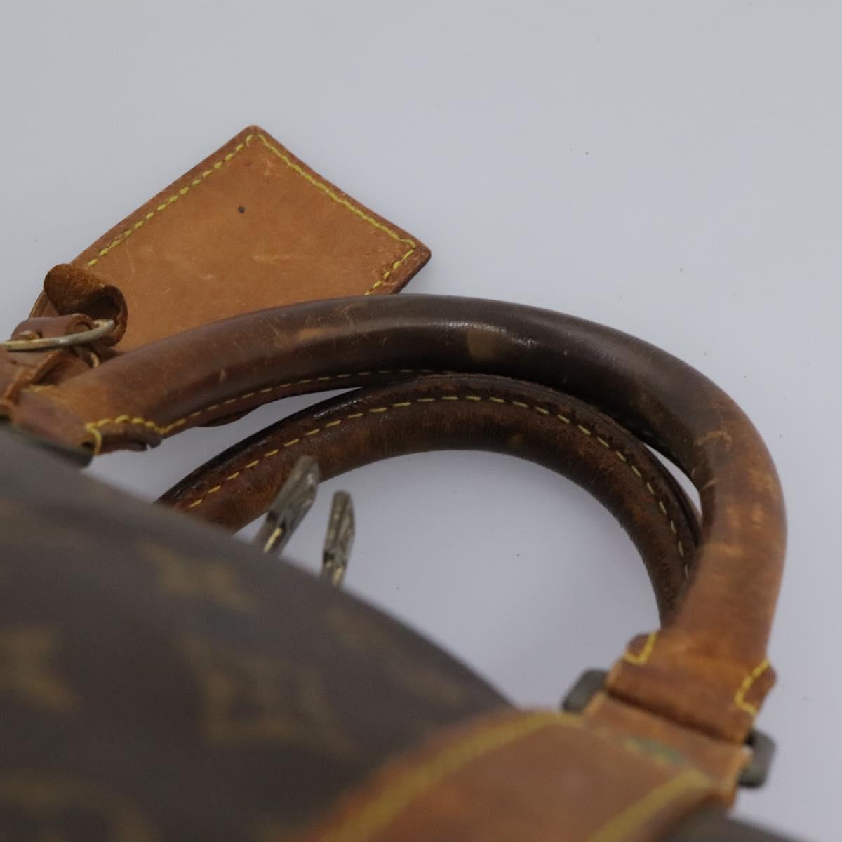 LOUIS VUITTON Monogram Keepall 55 Boston Bag M41424 LV Auth 119973