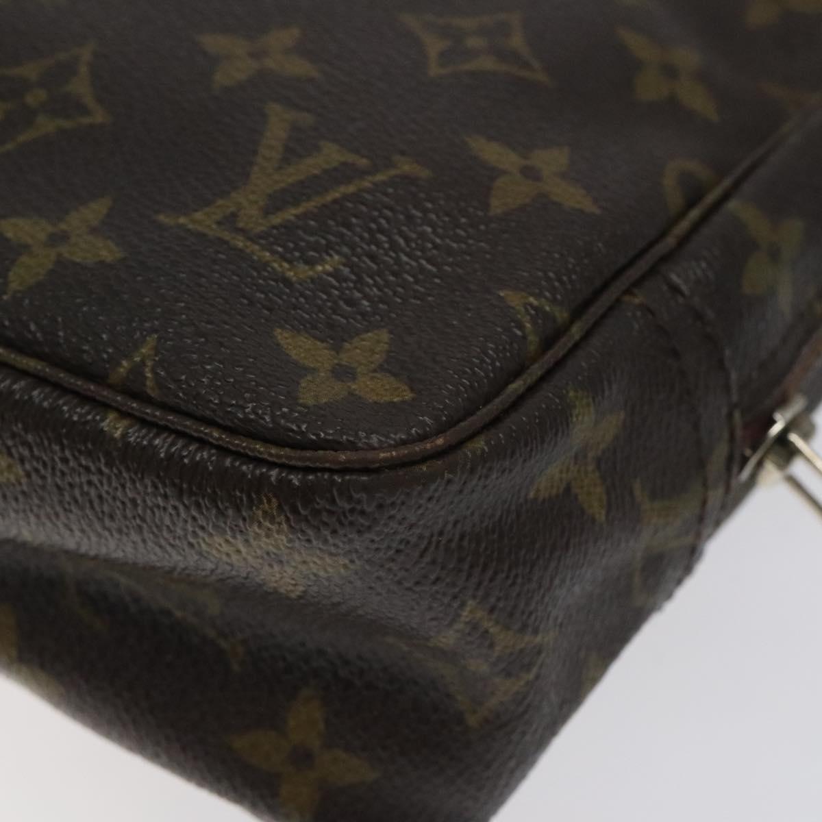 LOUIS VUITTON Monogram Trousse Toilette 23 Clutch Bag M47524 LV Auth 119977