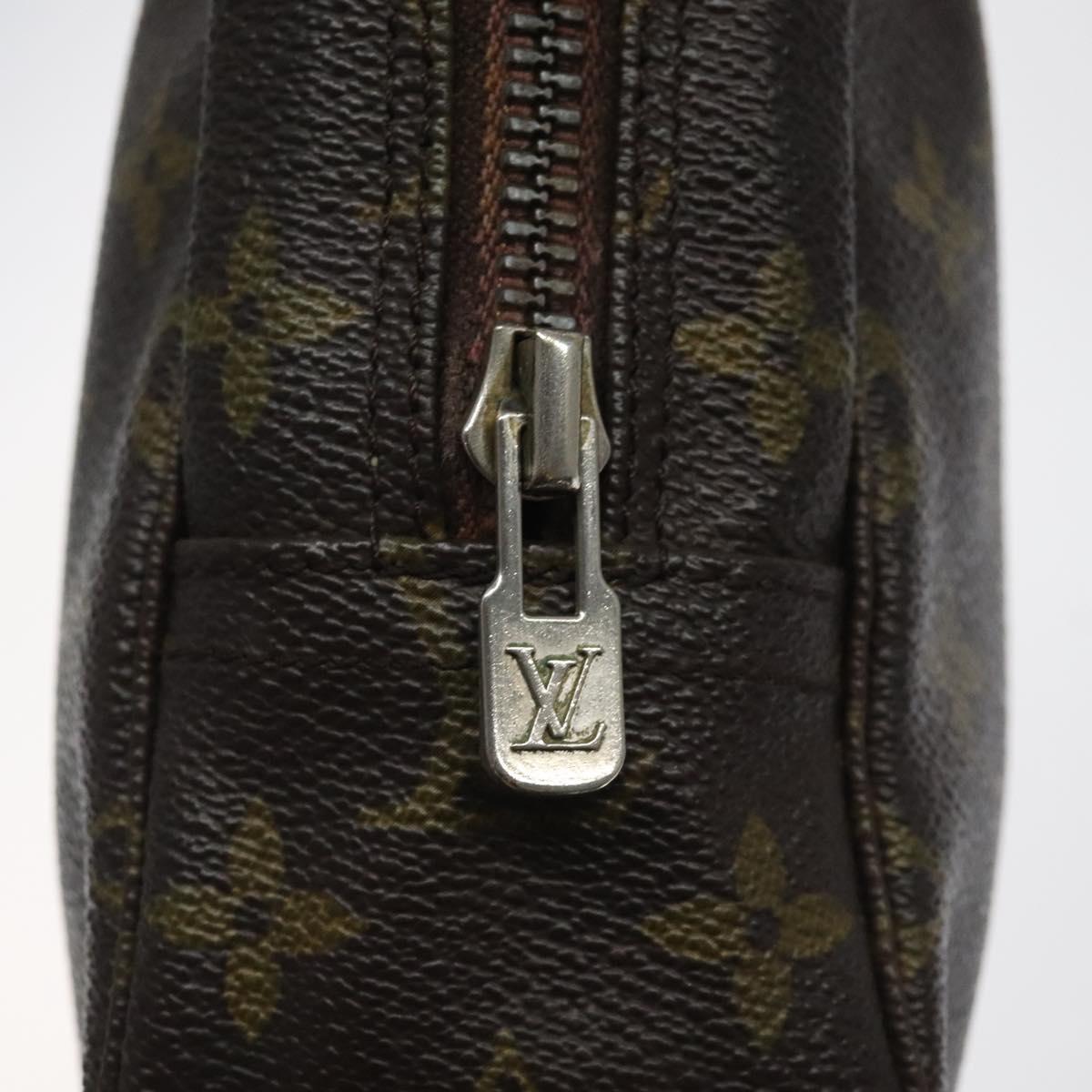 LOUIS VUITTON Monogram Trousse Toilette 23 Clutch Bag M47524 LV Auth 119977