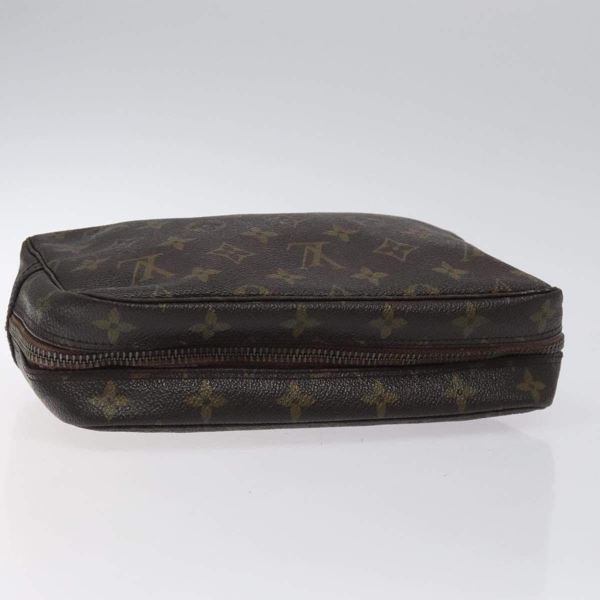 LOUIS VUITTON Monogram Trousse Toilette 23 Clutch Bag M47524 LV Auth 119977