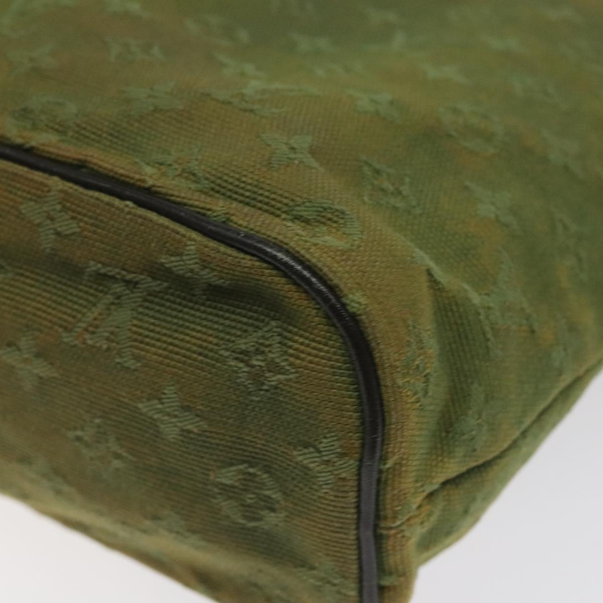 LOUIS VUITTON Monogram Mini Lucille PM Hand Bag TST Khaki M92682 LV Auth 120017