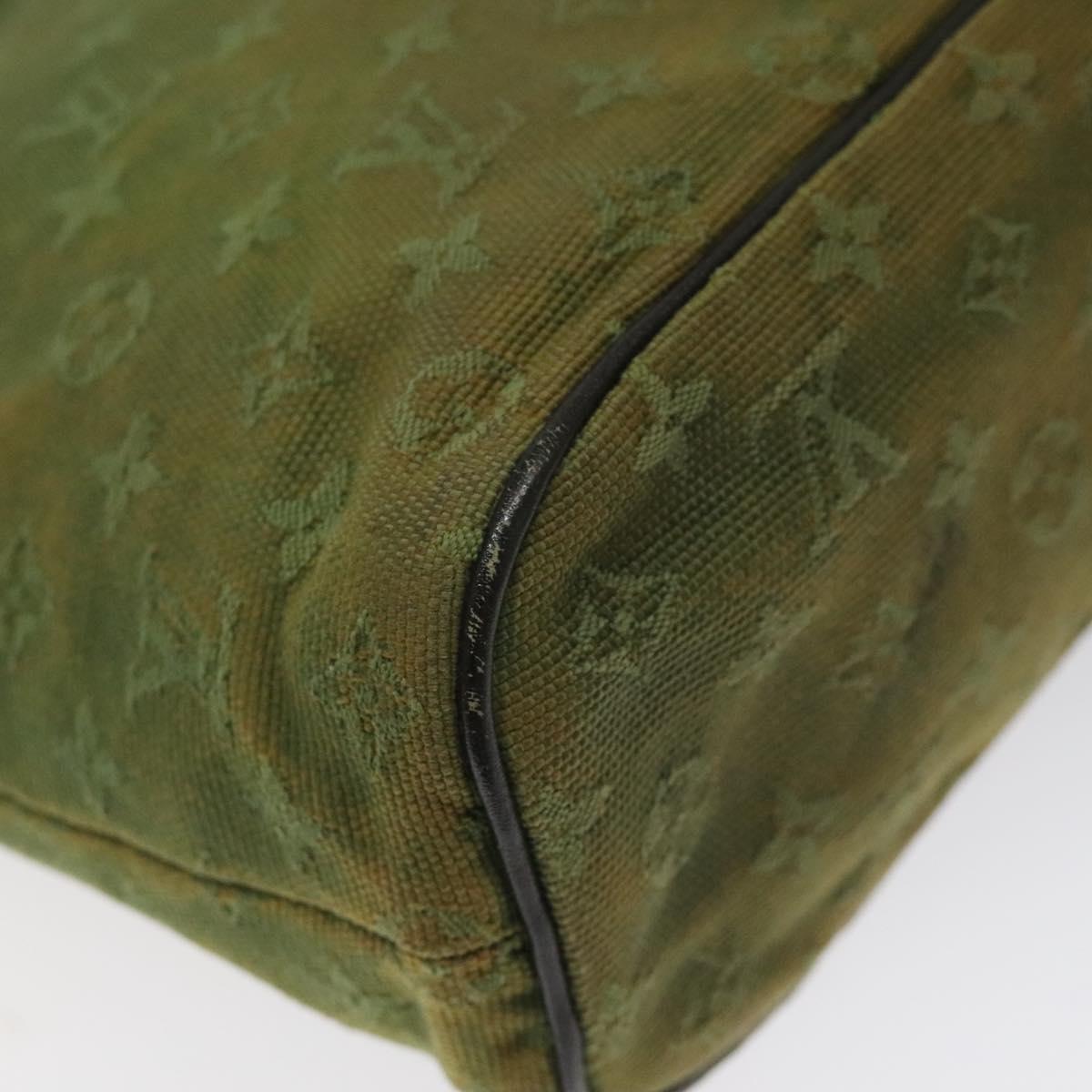 LOUIS VUITTON Monogram Mini Lucille PM Hand Bag TST Khaki M92682 LV Auth 120017