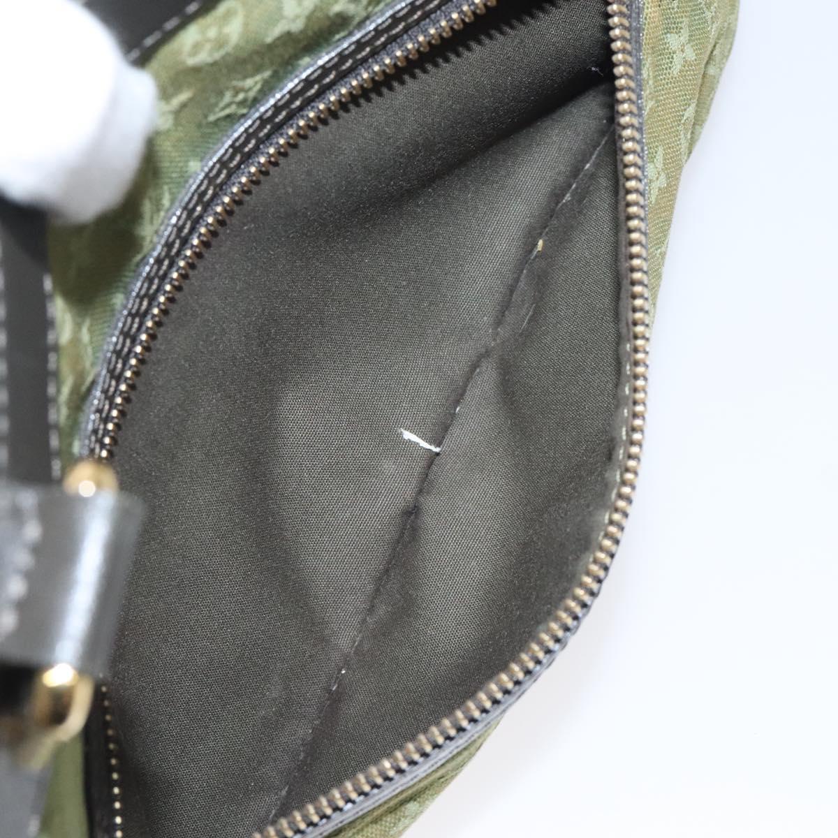 LOUIS VUITTON Monogram Mini Lucille PM Hand Bag TST Khaki M92682 LV Auth 120017