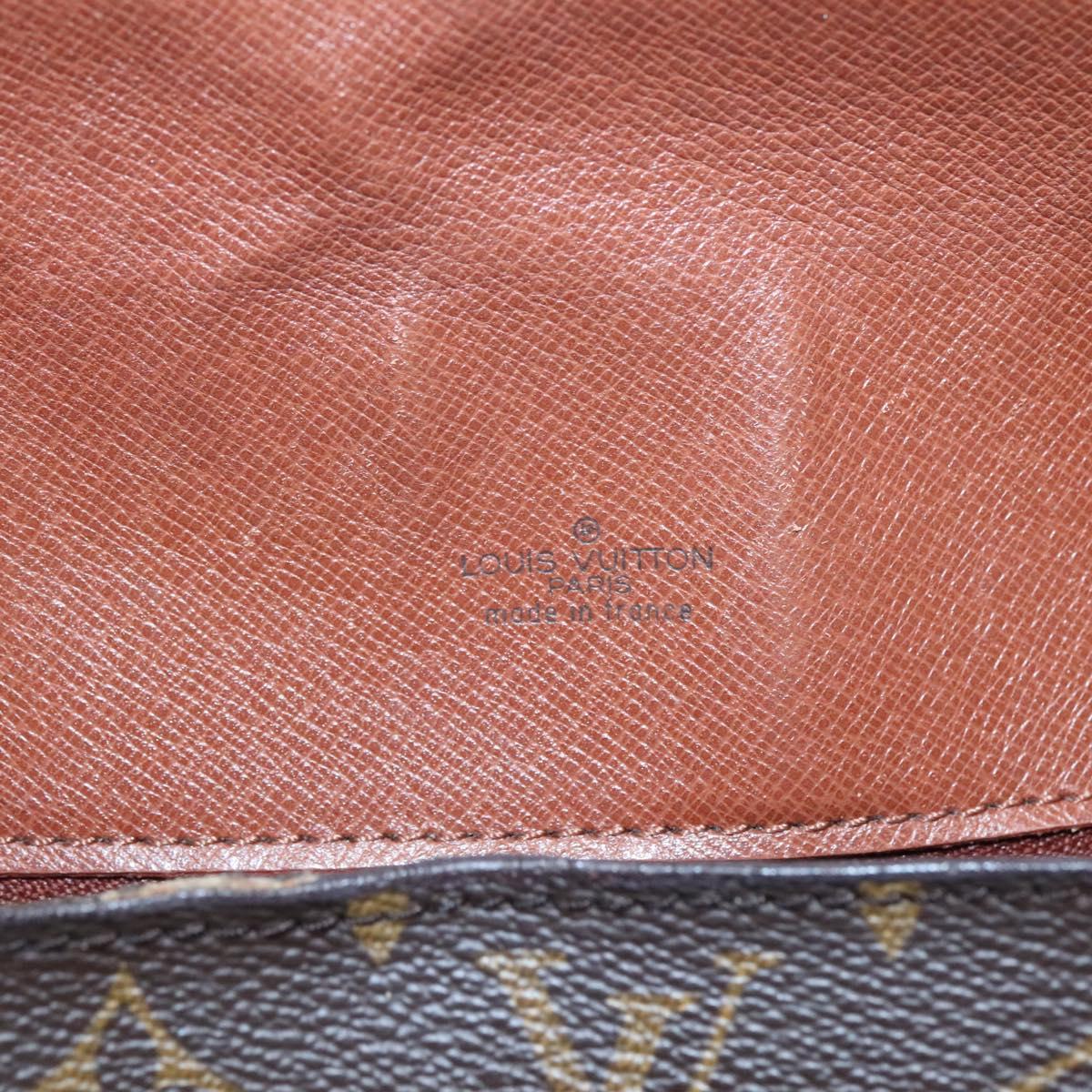 LOUIS VUITTON Monogram Saint Cloud GM Shoulder Bag M51242 LV Auth 120033