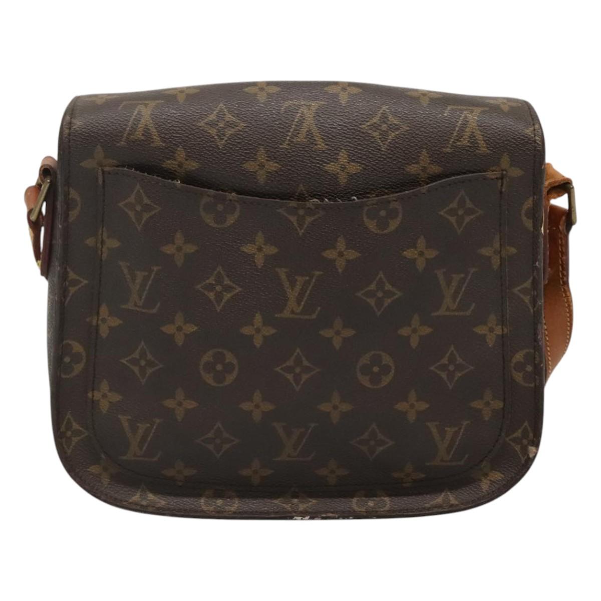 LOUIS VUITTON Monogram Saint Cloud GM Shoulder Bag M51242 LV Auth 120033