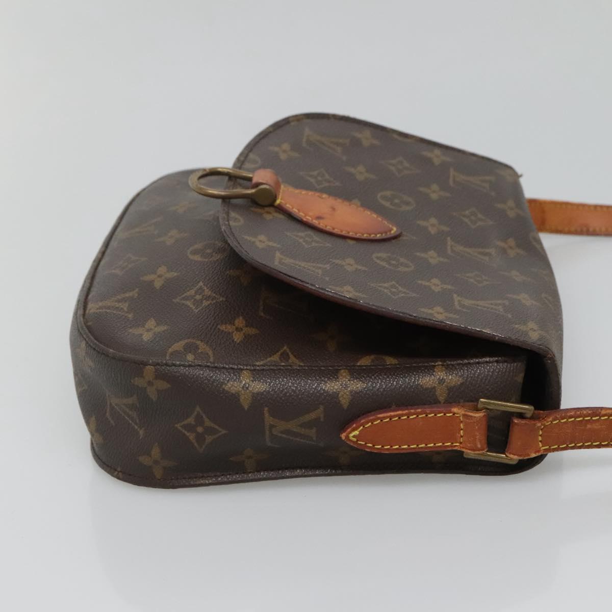 LOUIS VUITTON Monogram Saint Cloud GM Shoulder Bag M51242 LV Auth 120033