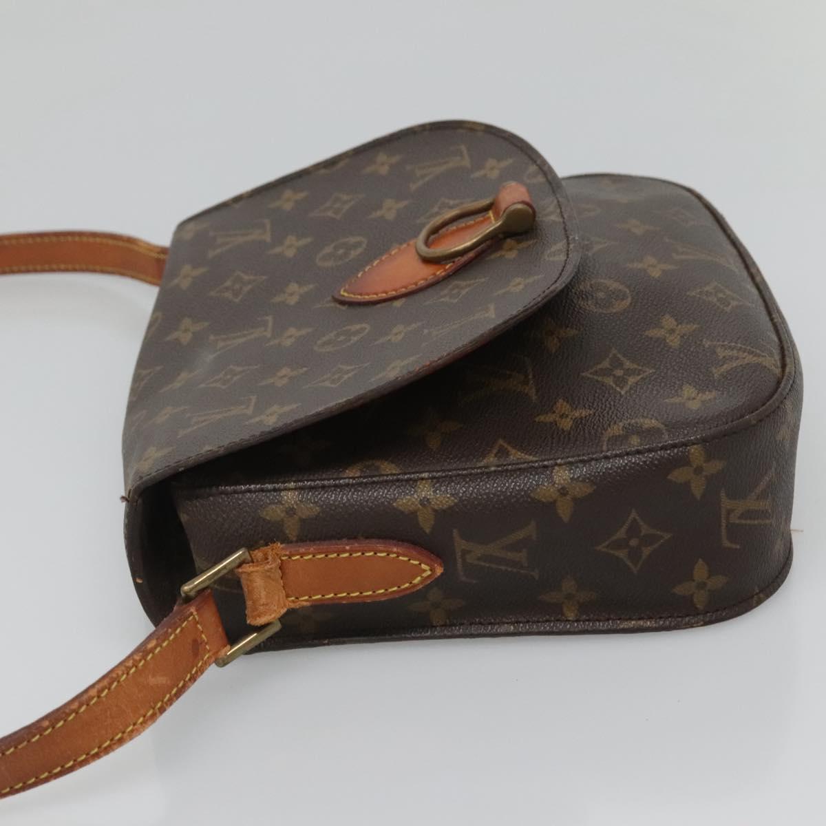 LOUIS VUITTON Monogram Saint Cloud GM Shoulder Bag M51242 LV Auth 120033