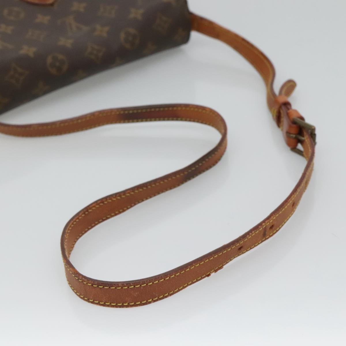 LOUIS VUITTON Monogram Saint Cloud GM Shoulder Bag M51242 LV Auth 120033