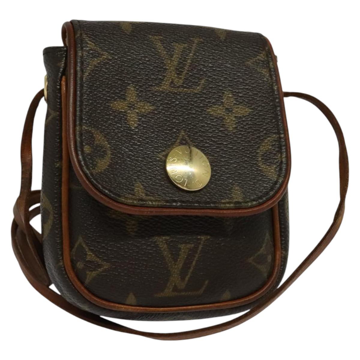 LOUIS VUITTON Monogram Pochette Cancun Shoulder Bag M60018 LV Auth 120085