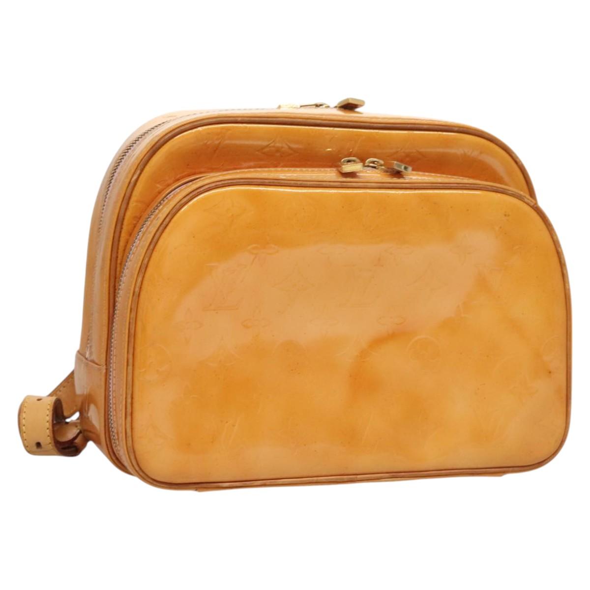 LOUIS VUITTON Vernis Marley Backpack Marshmallow Pink M91039 LV Auth 120118