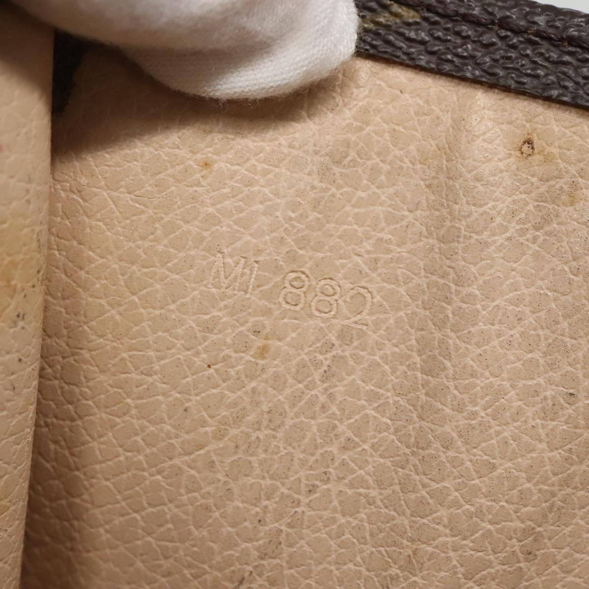 LOUIS VUITTON Monogram Sac Plat Hand Bag M51140 LV Auth 120123