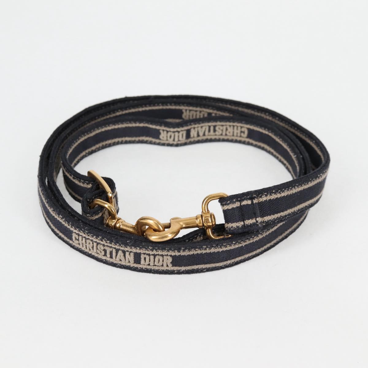 Christian Dior Trotter Canvas Vertical Book Tote Mini Bag Navy Auth 120170AM