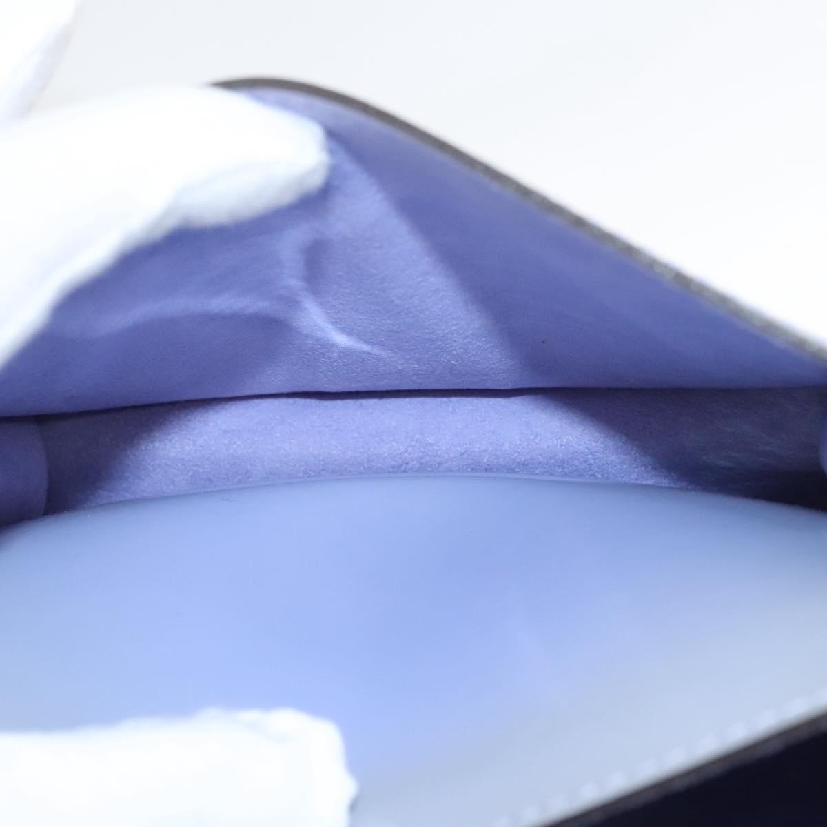 LOUIS VUITTON Vernis Monceau BB Hand Bag 2way Lila M90112 LV Auth 120203