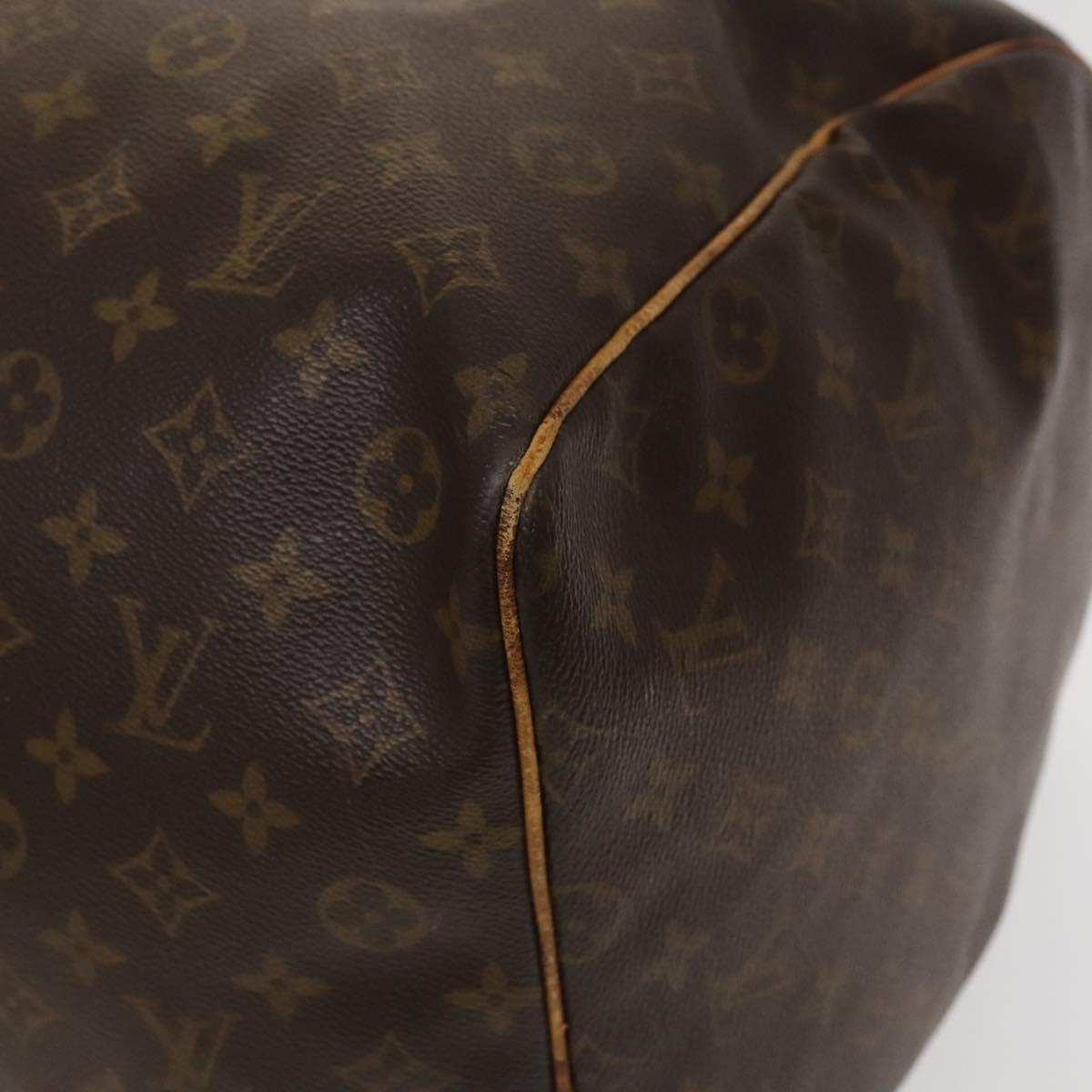 LOUIS VUITTON Monogram Keepall 60 Boston Bag M41422 LV Auth 120206