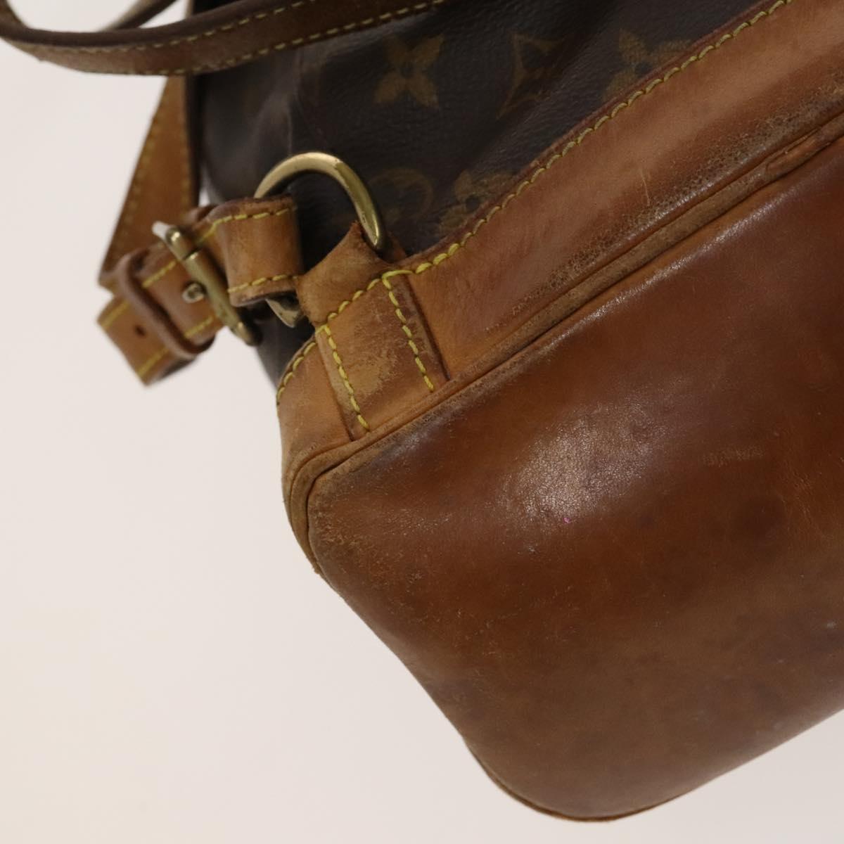 LOUIS VUITTON Monogram Montsouris MM Backpack M51136 LV Auth 120242