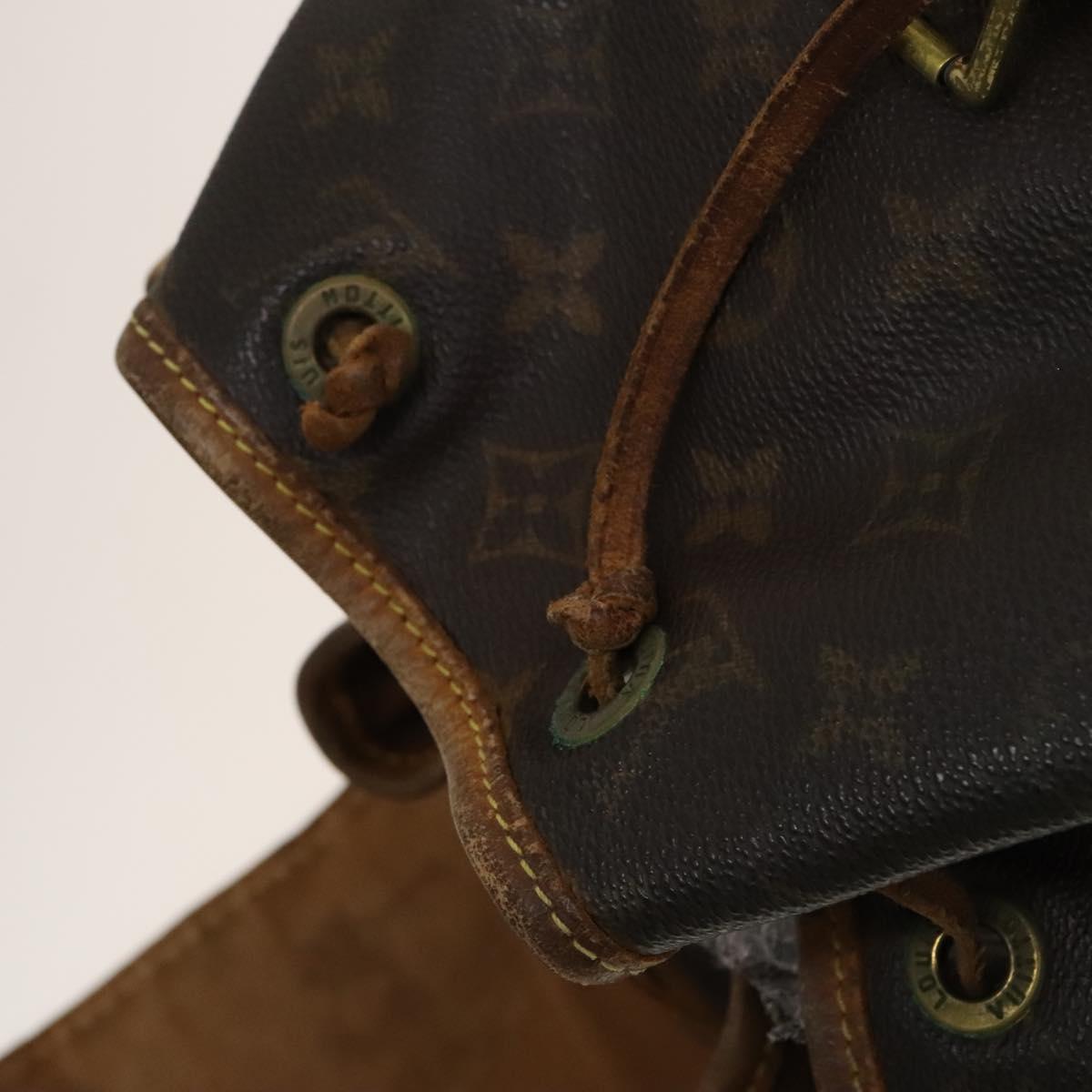 LOUIS VUITTON Monogram Montsouris MM Backpack M51136 LV Auth 120242