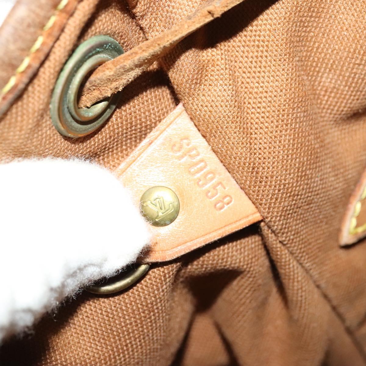 LOUIS VUITTON Monogram Montsouris MM Backpack M51136 LV Auth 120242
