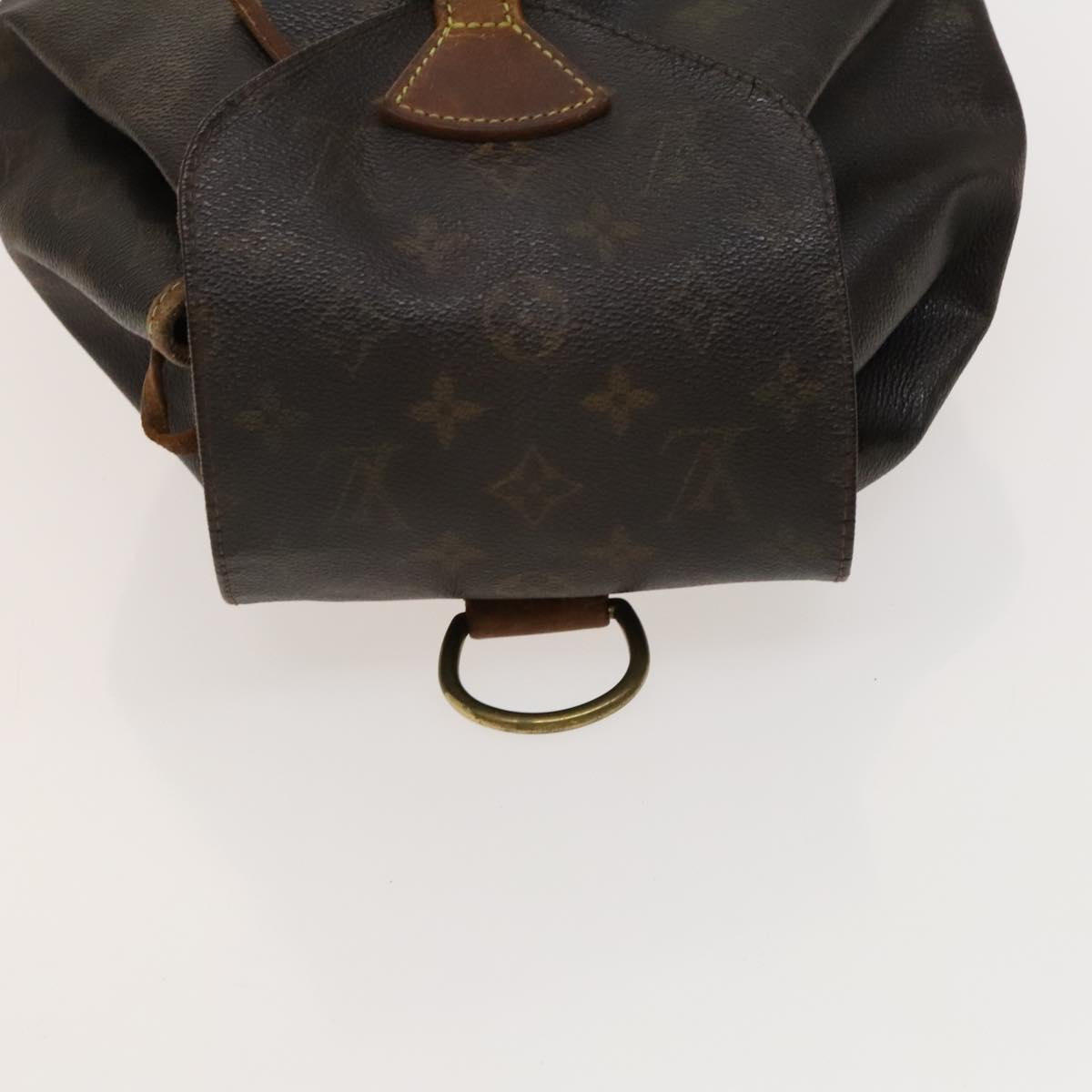 LOUIS VUITTON Monogram Montsouris MM Backpack M51136 LV Auth 120242