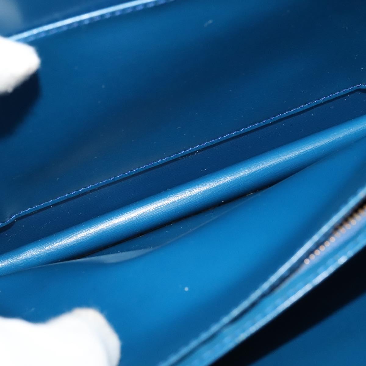 LOUIS VUITTON Epi Capuchin Shoulder Bag Blue M52345 LV Auth 120245