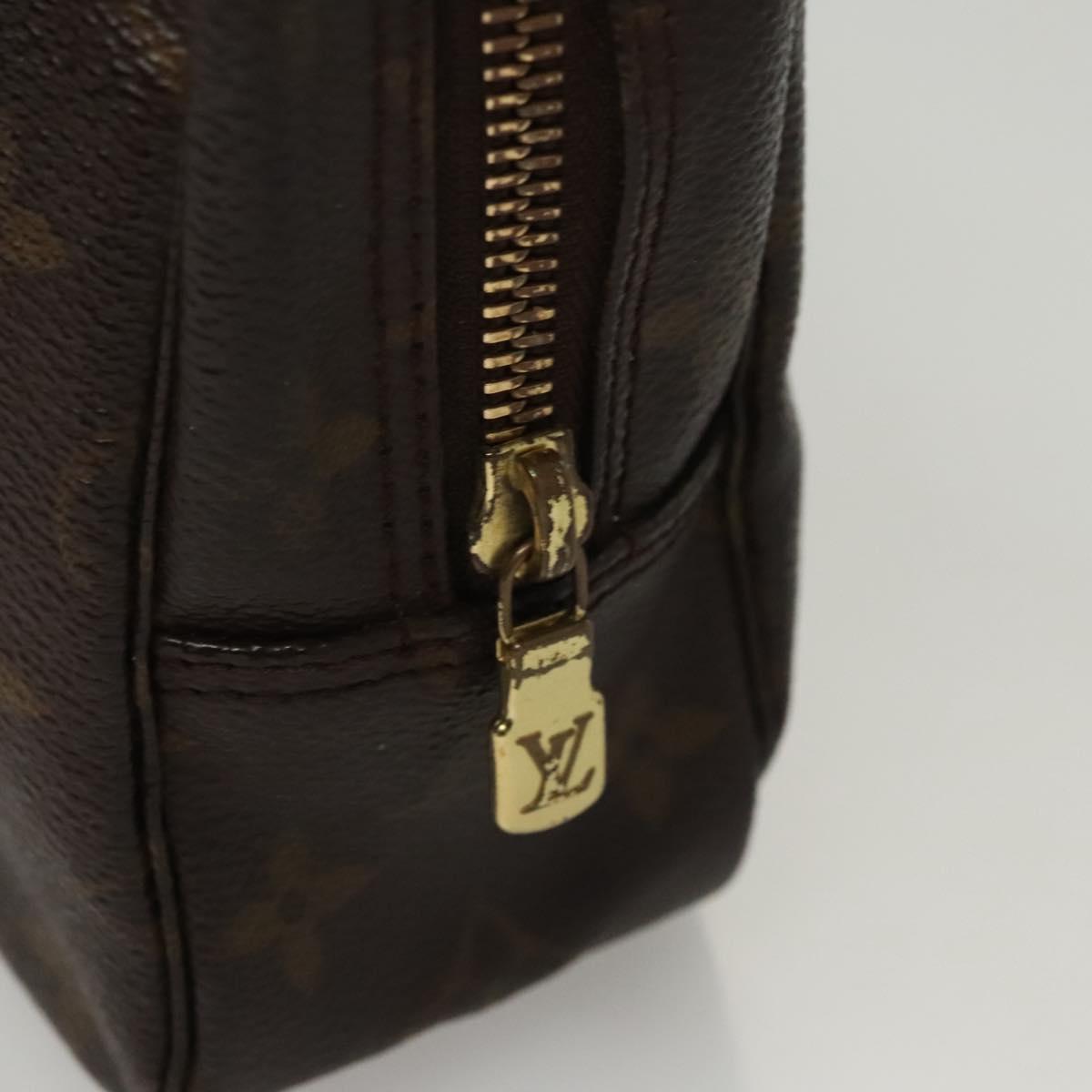 LOUIS VUITTON Monogram Trousse Toilette 23 Clutch Bag M47524 LV Auth 120282