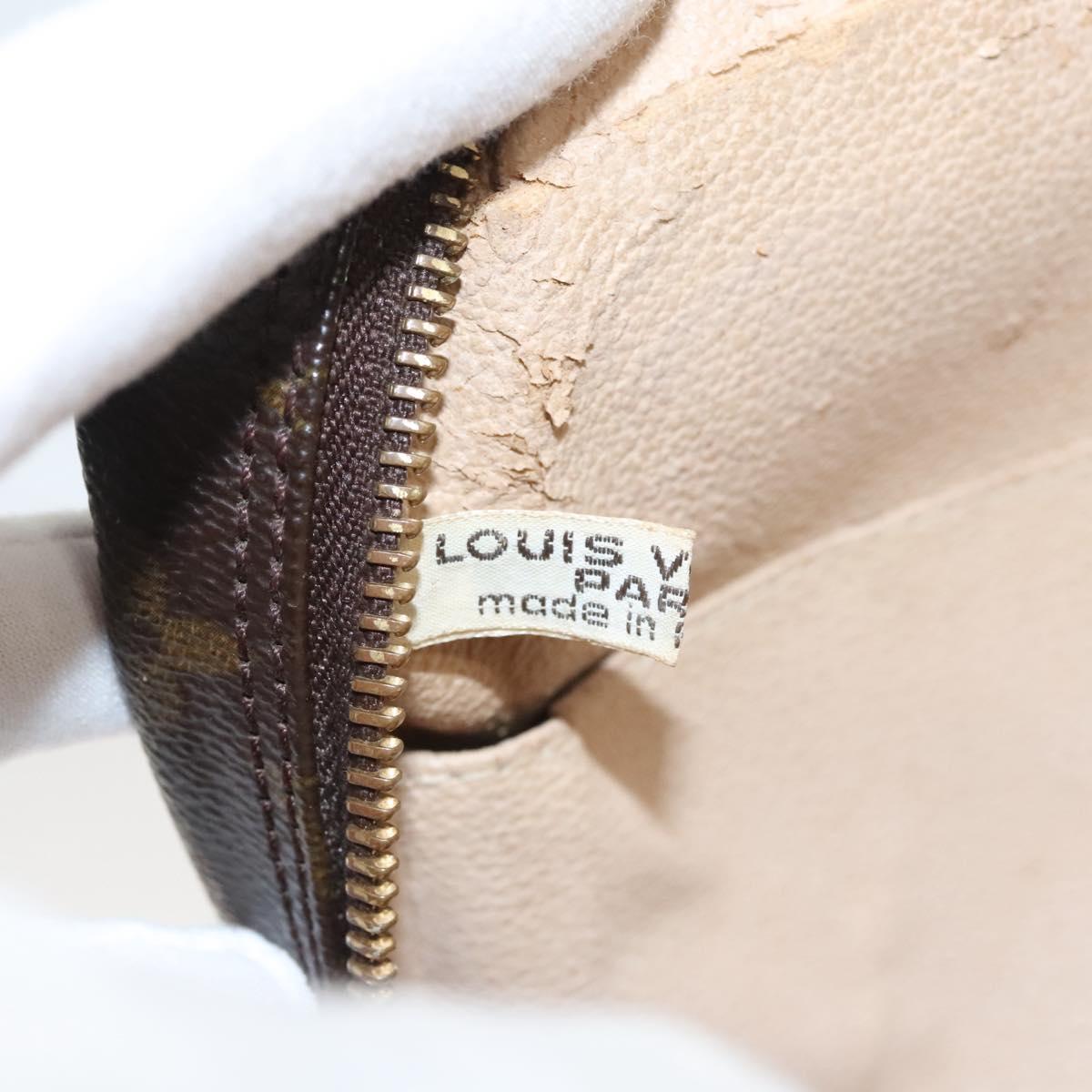 LOUIS VUITTON Monogram Trousse Toilette 23 Clutch Bag M47524 LV Auth 120282