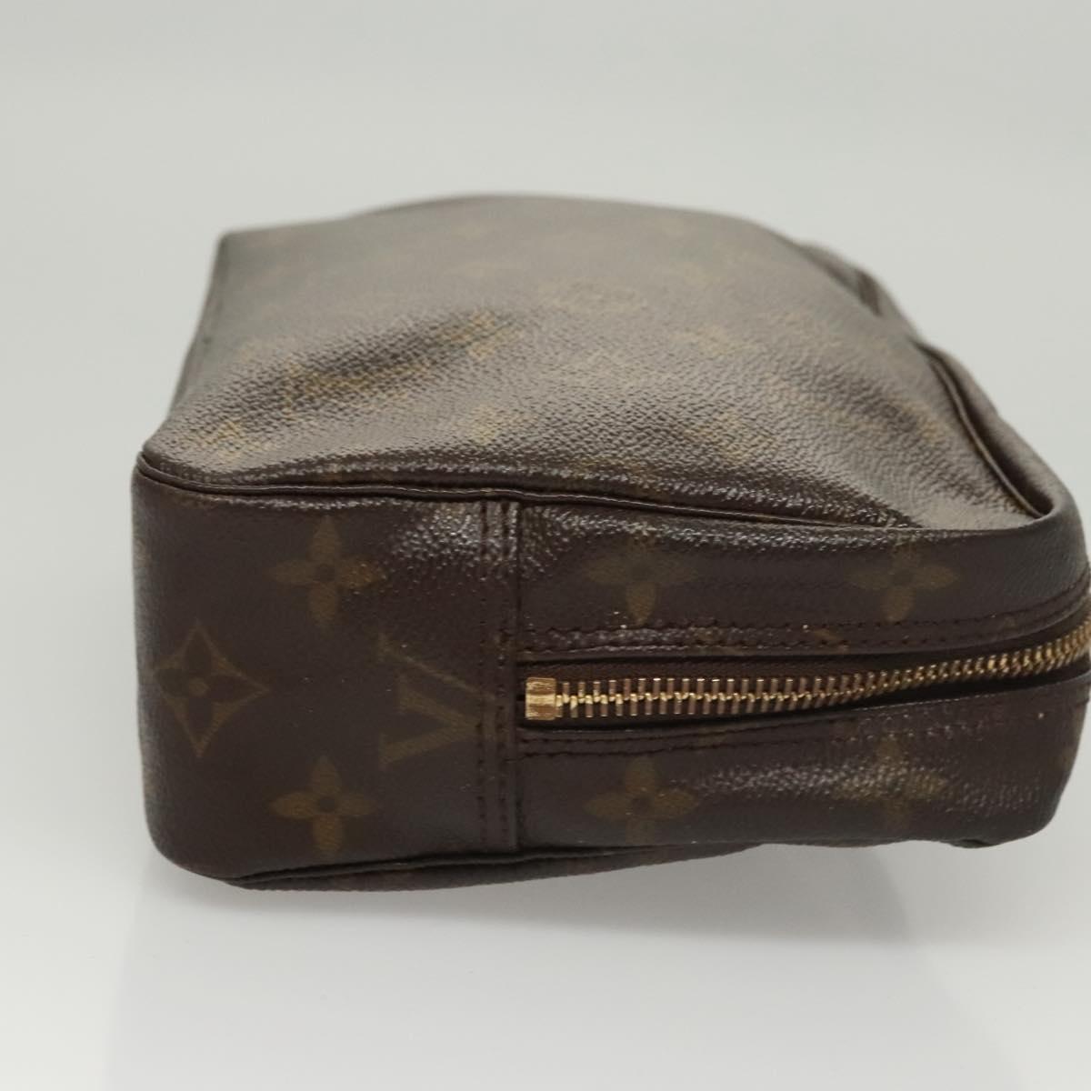 LOUIS VUITTON Monogram Trousse Toilette 23 Clutch Bag M47524 LV Auth 120282