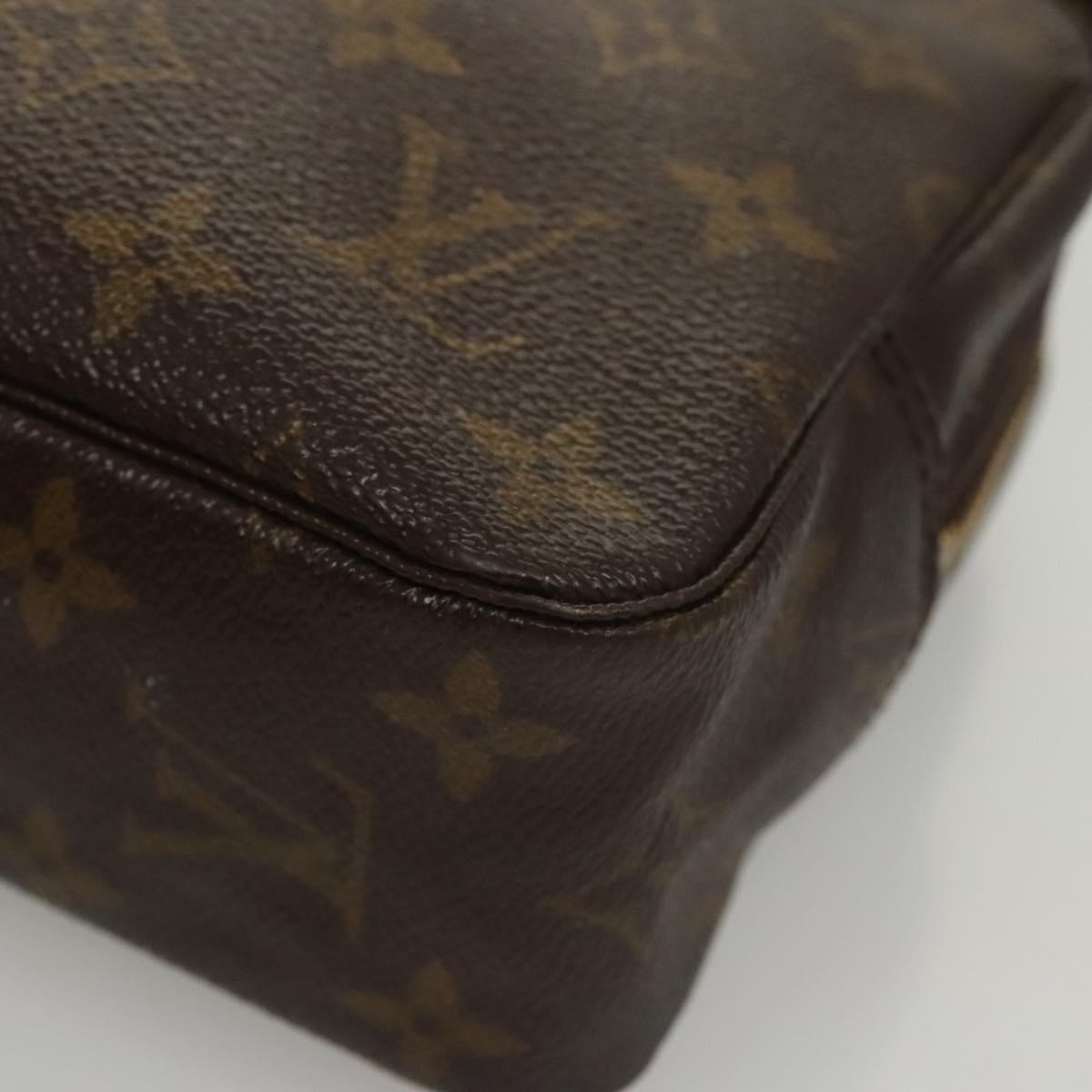 LOUIS VUITTON Monogram Trousse Toilette 23 Clutch Bag M47524 LV Auth 120282