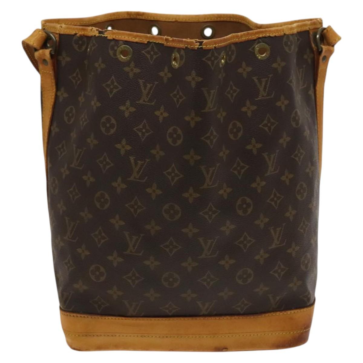 LOUIS VUITTON Monogram Noe Shoulder Bag M42224 LV Auth 120286