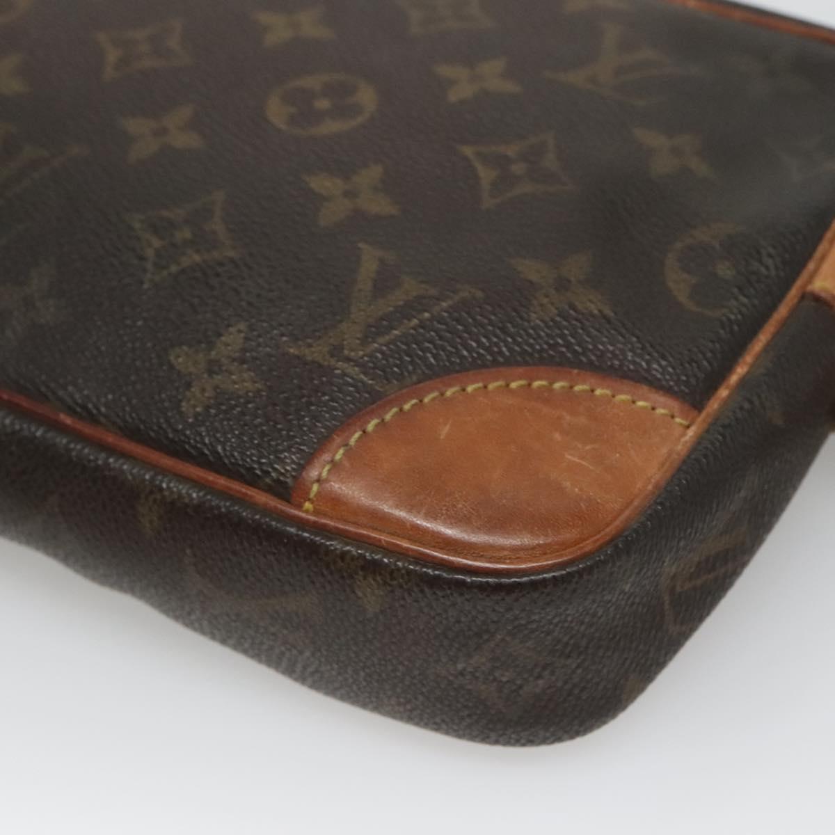 LOUIS VUITTON Monogram Marly Dragonne GM Clutch Bag M51825 LV Auth 120296