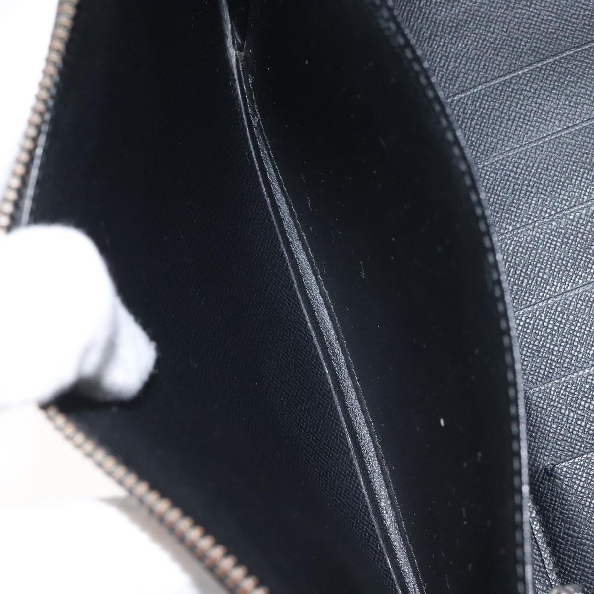 LOUIS VUITTON Taiga Organizer Atoll Travel Case Ardoise M30652 LV Auth 120326