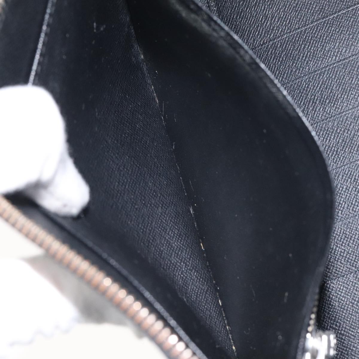 LOUIS VUITTON Taiga Organizer Atoll Travel Case Ardoise M30652 LV Auth 120326