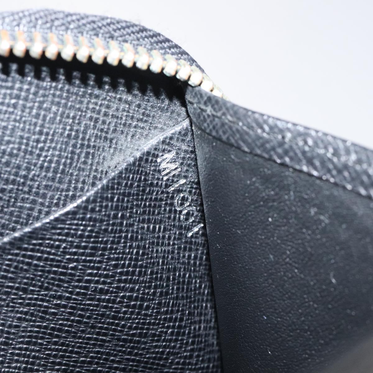 LOUIS VUITTON Taiga Organizer Atoll Travel Case Ardoise M30652 LV Auth 120326