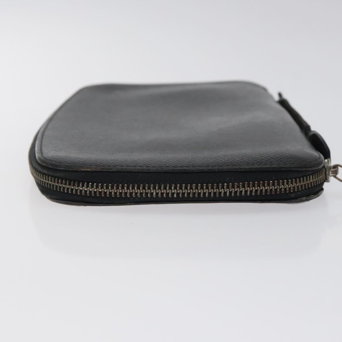 LOUIS VUITTON Taiga Organizer Atoll Travel Case Ardoise M30652 LV Auth 120326