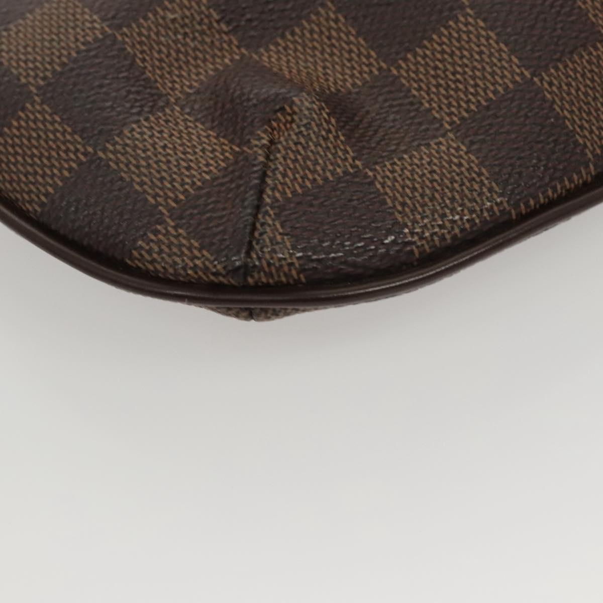 LOUIS VUITTON Damier Ebene Manosque GM Accessory Pouch N51120 LV Auth 120328