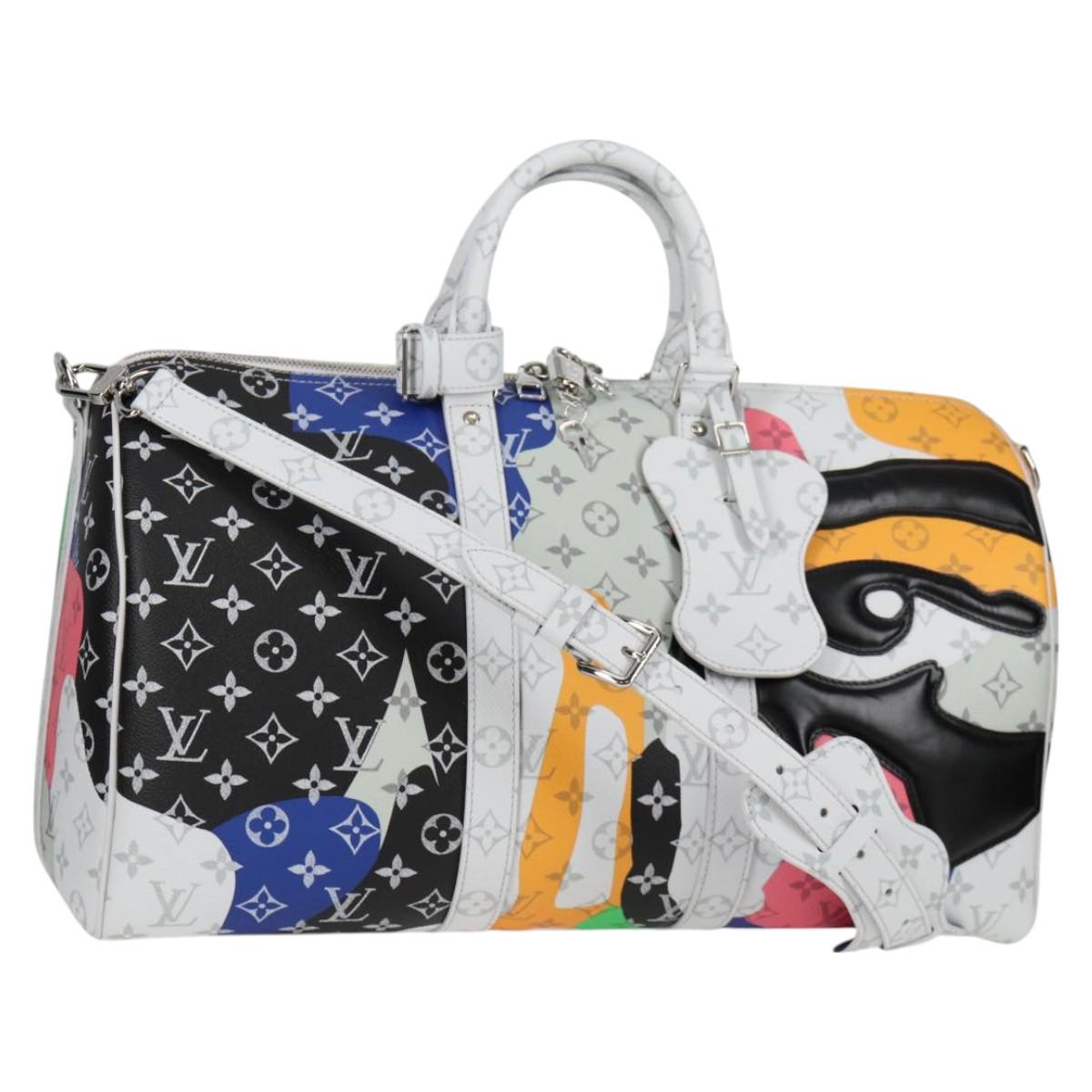 LOUIS VUITTON Monogram Keepall Bandouliere 45 Bag M23160 LV Auth 120342SM