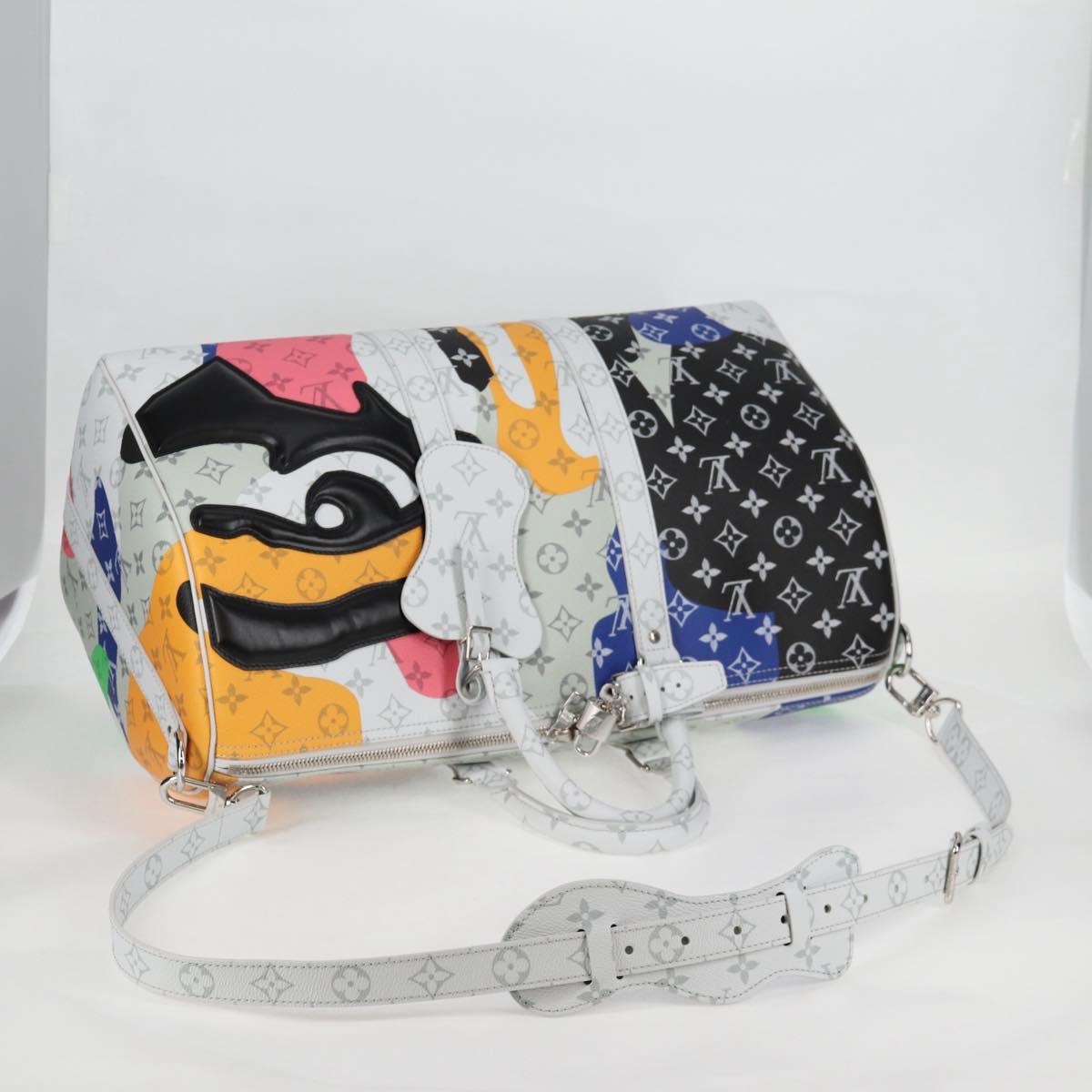 LOUIS VUITTON Monogram Keepall Bandouliere 45 Bag M23160 LV Auth 120342SM