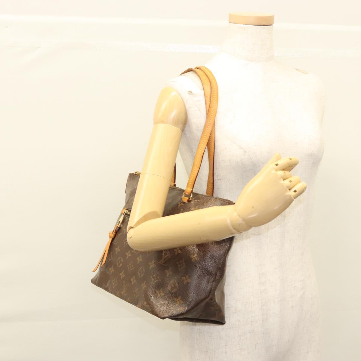 LOUIS VUITTON Monogram Jena PM Tote Bag M42268 LV Auth 120438
