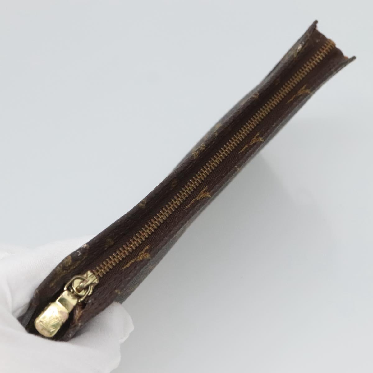 LOUIS VUITTON Monogram Bucket GM Accessory Pouch LV Auth 120442