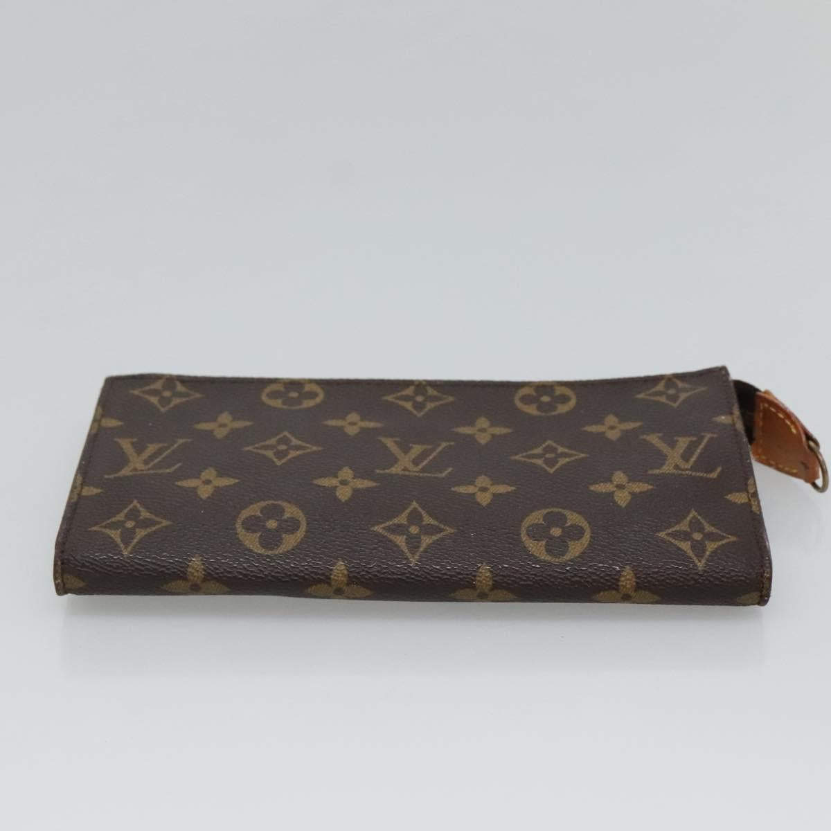 LOUIS VUITTON Monogram Bucket GM Accessory Pouch LV Auth 120442