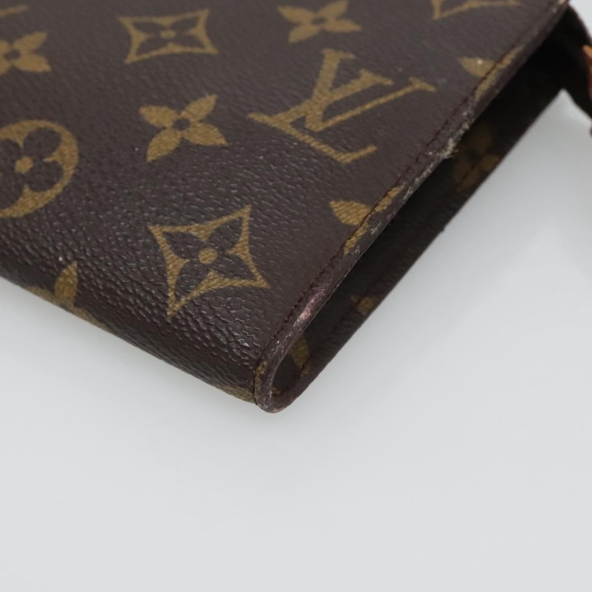 LOUIS VUITTON Monogram Bucket GM Accessory Pouch LV Auth 120442