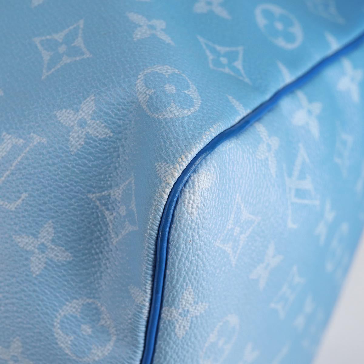 LOUIS VUITTON Monogram Clouds Keepall Bandouliere 50 Bag M45428 LV Auth 120447SM