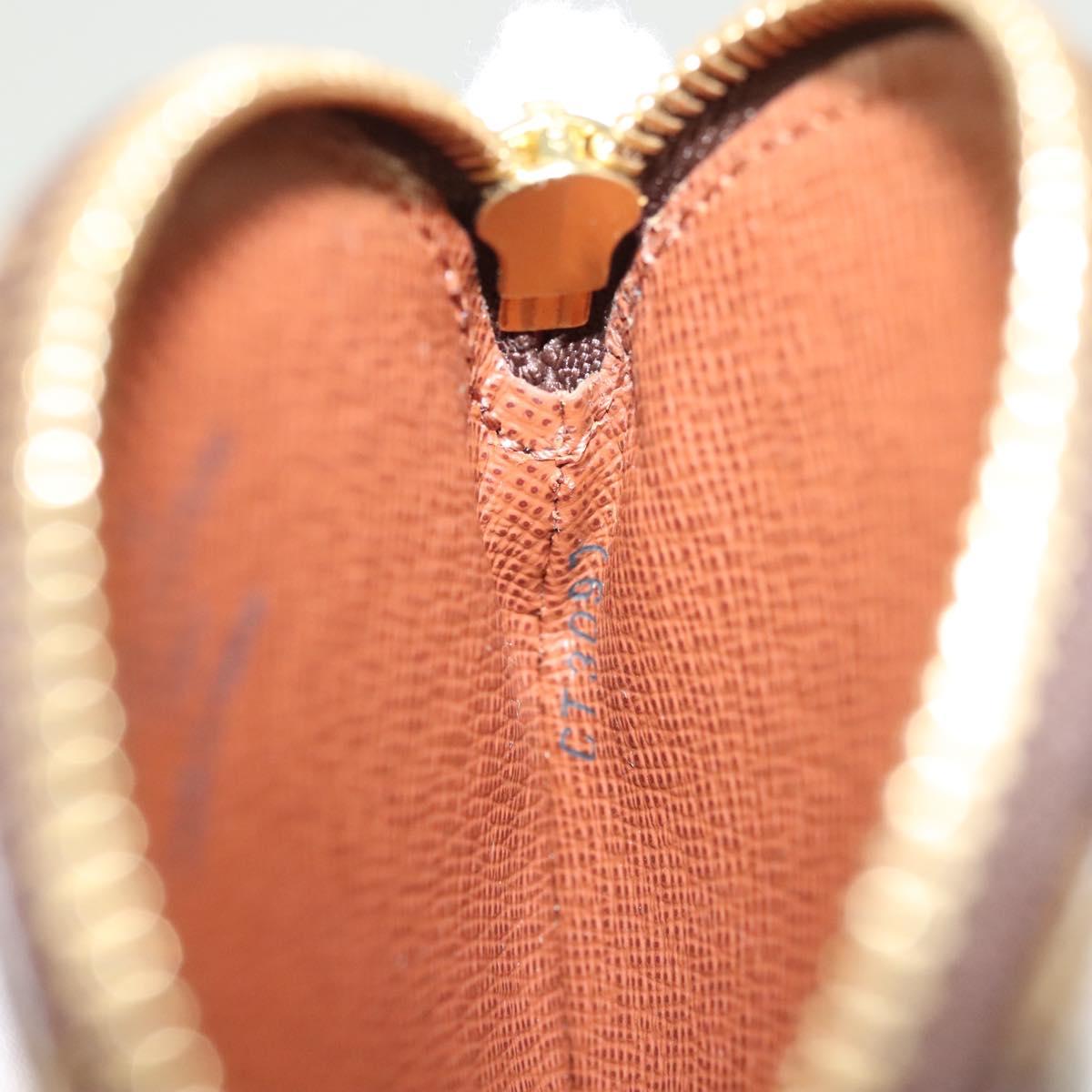 LOUIS VUITTON Monogram Hand Porte Monnaie Ron Coin Purse M95563 LV Auth 120449SV