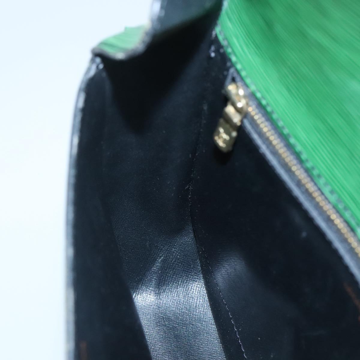 LOUIS VUITTON Epi Saint Cloud GM Shoulder Bag Green M52194 LV Auth 120495