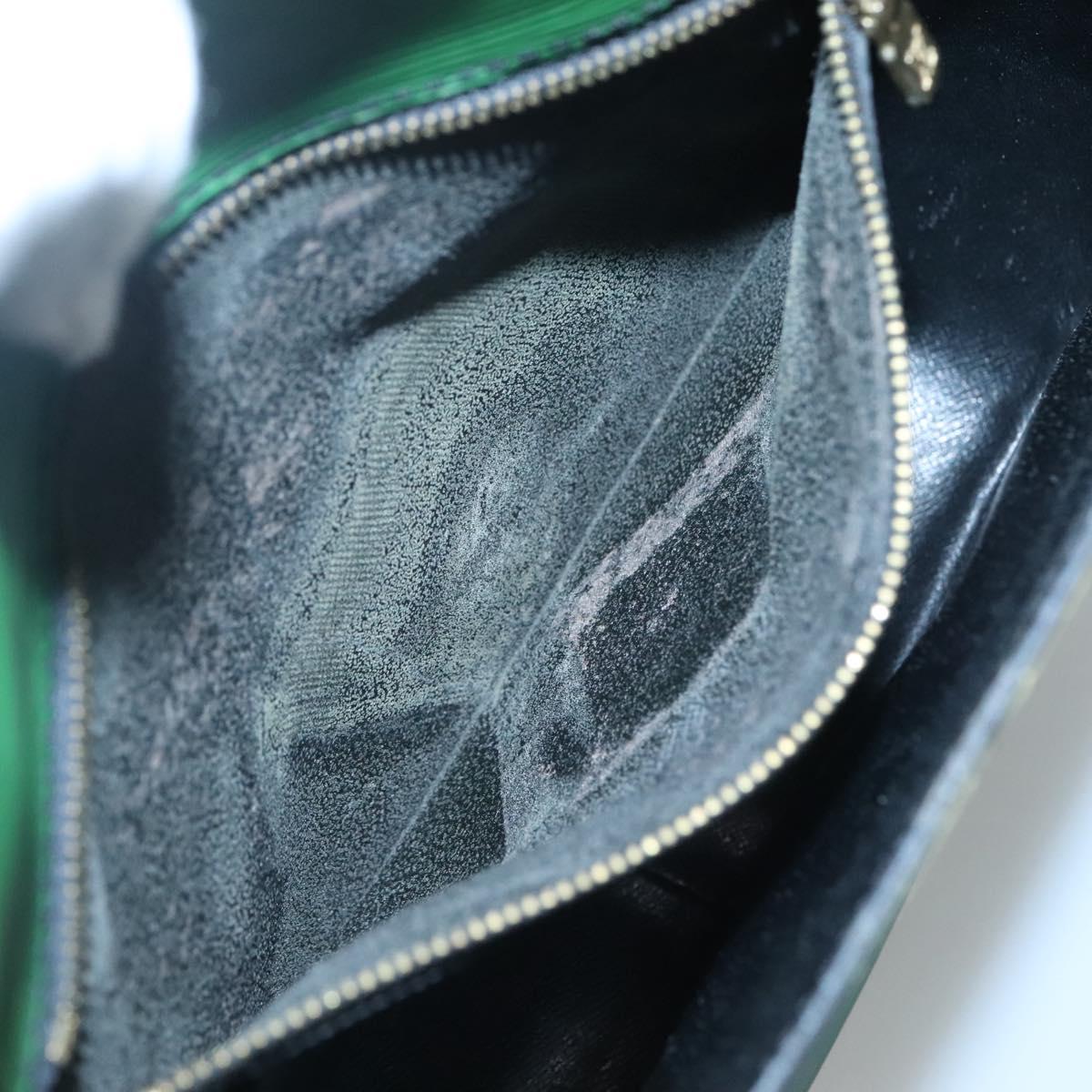 LOUIS VUITTON Epi Saint Cloud GM Shoulder Bag Green M52194 LV Auth 120495