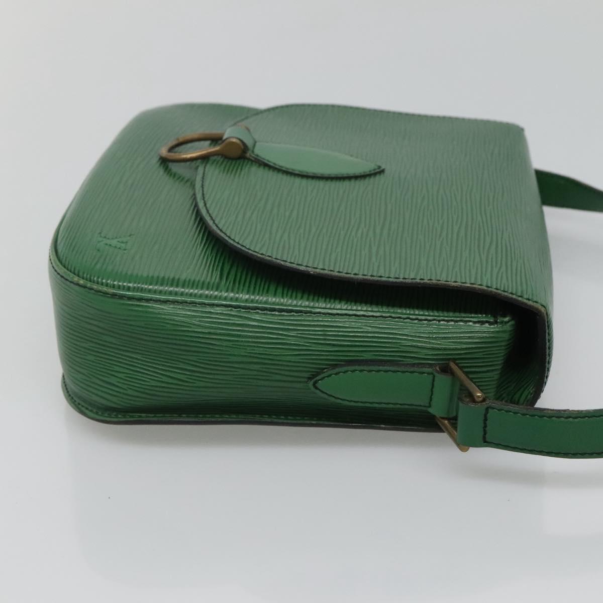 LOUIS VUITTON Epi Saint Cloud GM Shoulder Bag Green M52194 LV Auth 120495
