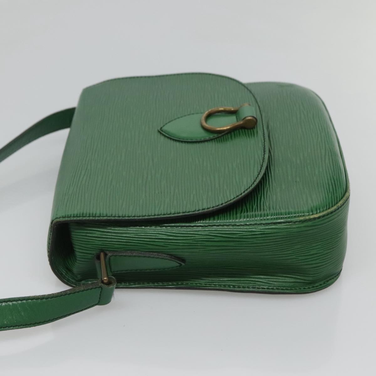 LOUIS VUITTON Epi Saint Cloud GM Shoulder Bag Green M52194 LV Auth 120495