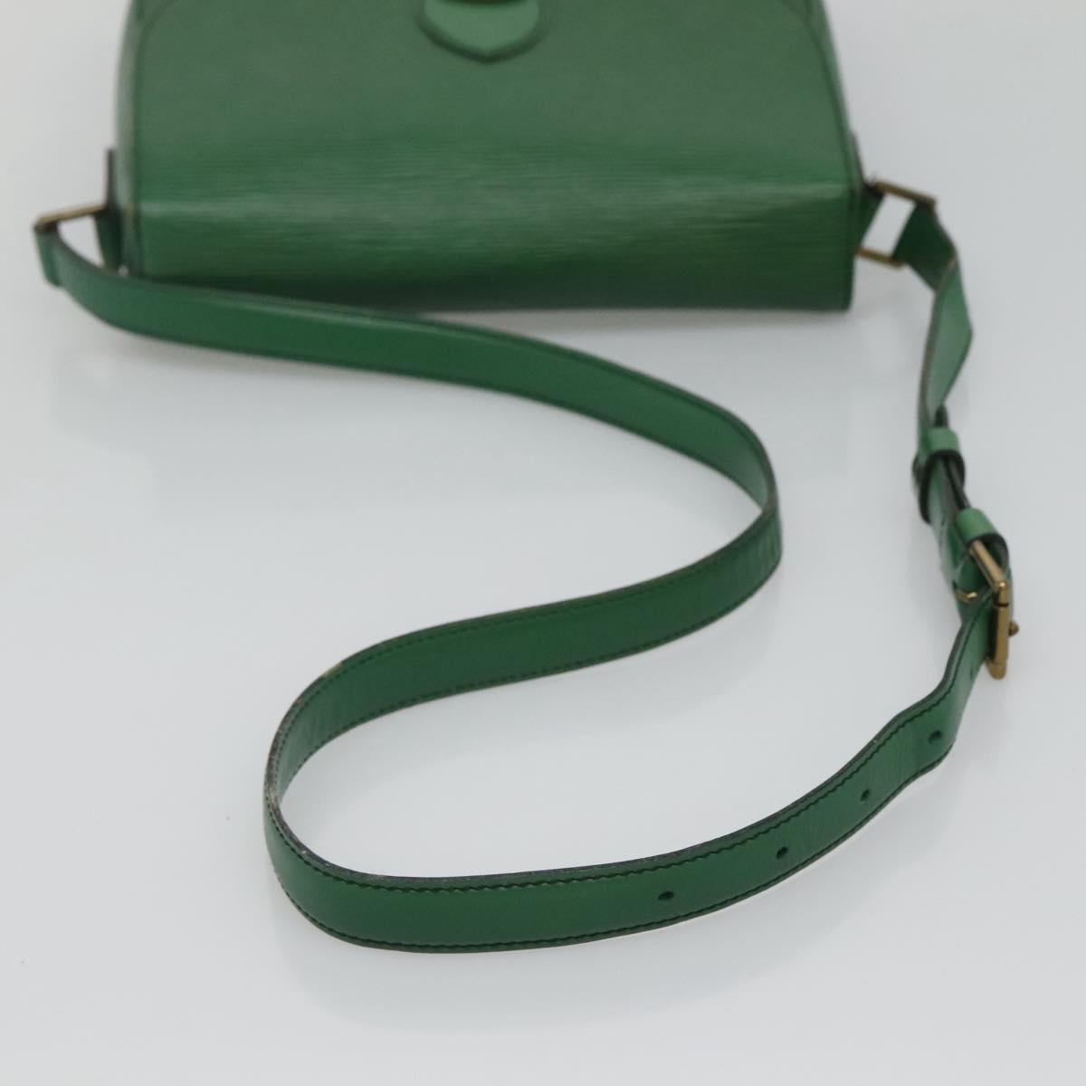 LOUIS VUITTON Epi Saint Cloud GM Shoulder Bag Green M52194 LV Auth 120495